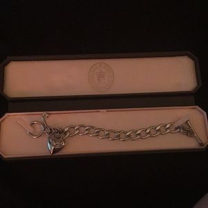 Juicy Couture silver bracelet. Never worn.